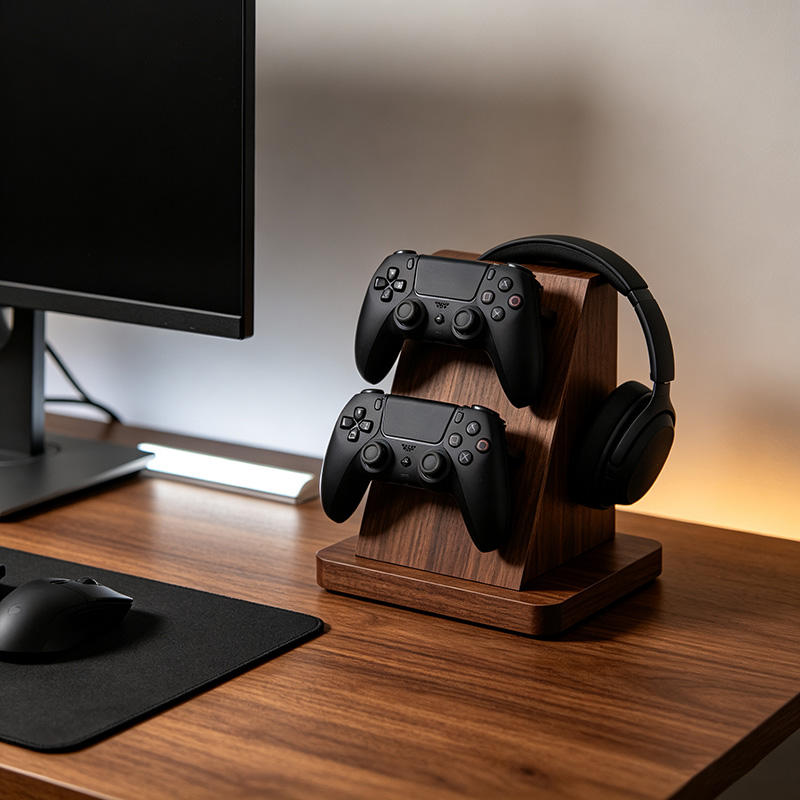 No‑install Controller & Headset All‑in‑One Stand